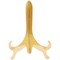 Bard's Hinged Brass Plate Stand, 11" H x 8.5" W x 6" D (For 10" - 14" Plates)